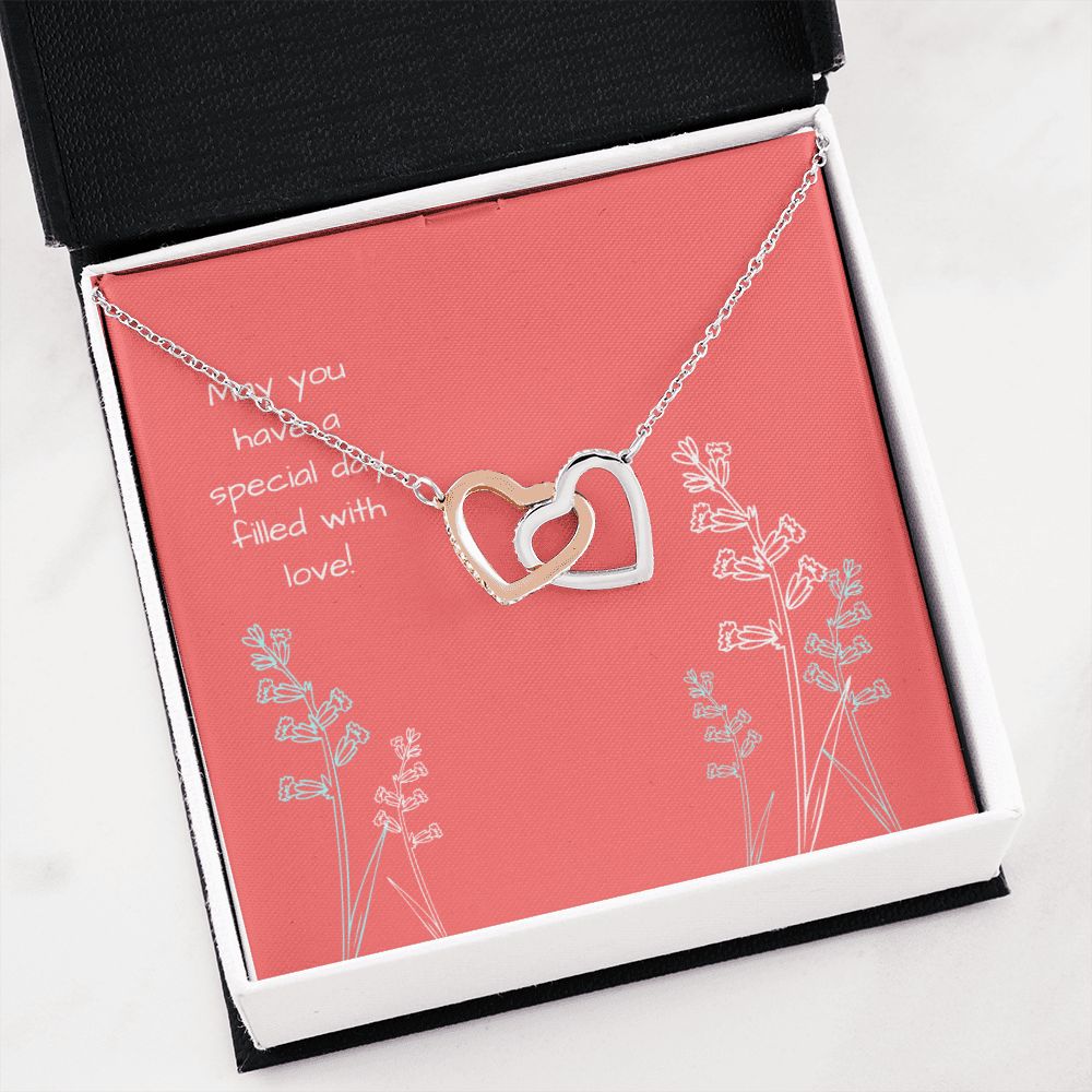 Special Day - Interlocking Hearts Necklace - IHNSpecialDay