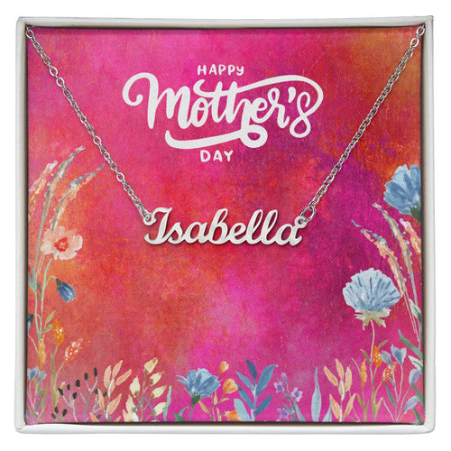 Mother's Day Personalized Name Necklace Gift