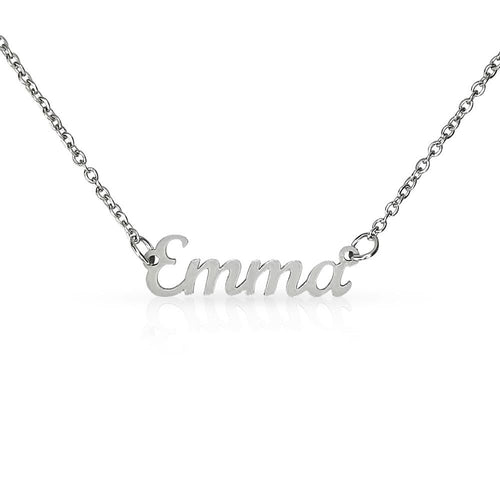 Personalized Name Necklace Custom name Necklace Cursive Gift for Her