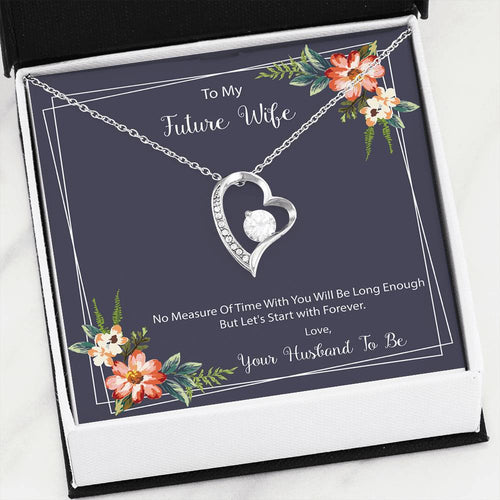 Forever Love Heart Necklace - To My Future Wife