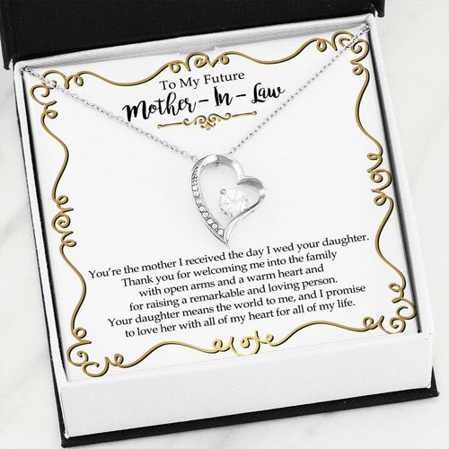 Forever Love Necklace - Mother of the Bride - FLHN0010