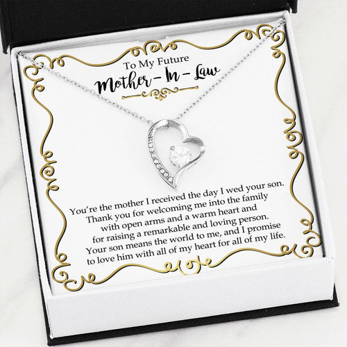Forever Love Necklace - Mother of the Groom - FLHN0009