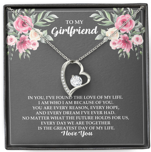 To My Girlfriend - The Love Of My Life - Necklace - FLHNGF01