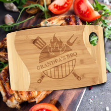 Load image into Gallery viewer, Custom BBQ Board, BBQ Cutting Board, Meat Cutting Board, Custom Steak Board, Custom Serving Board, Custom Cutting Board, Grilling Gift